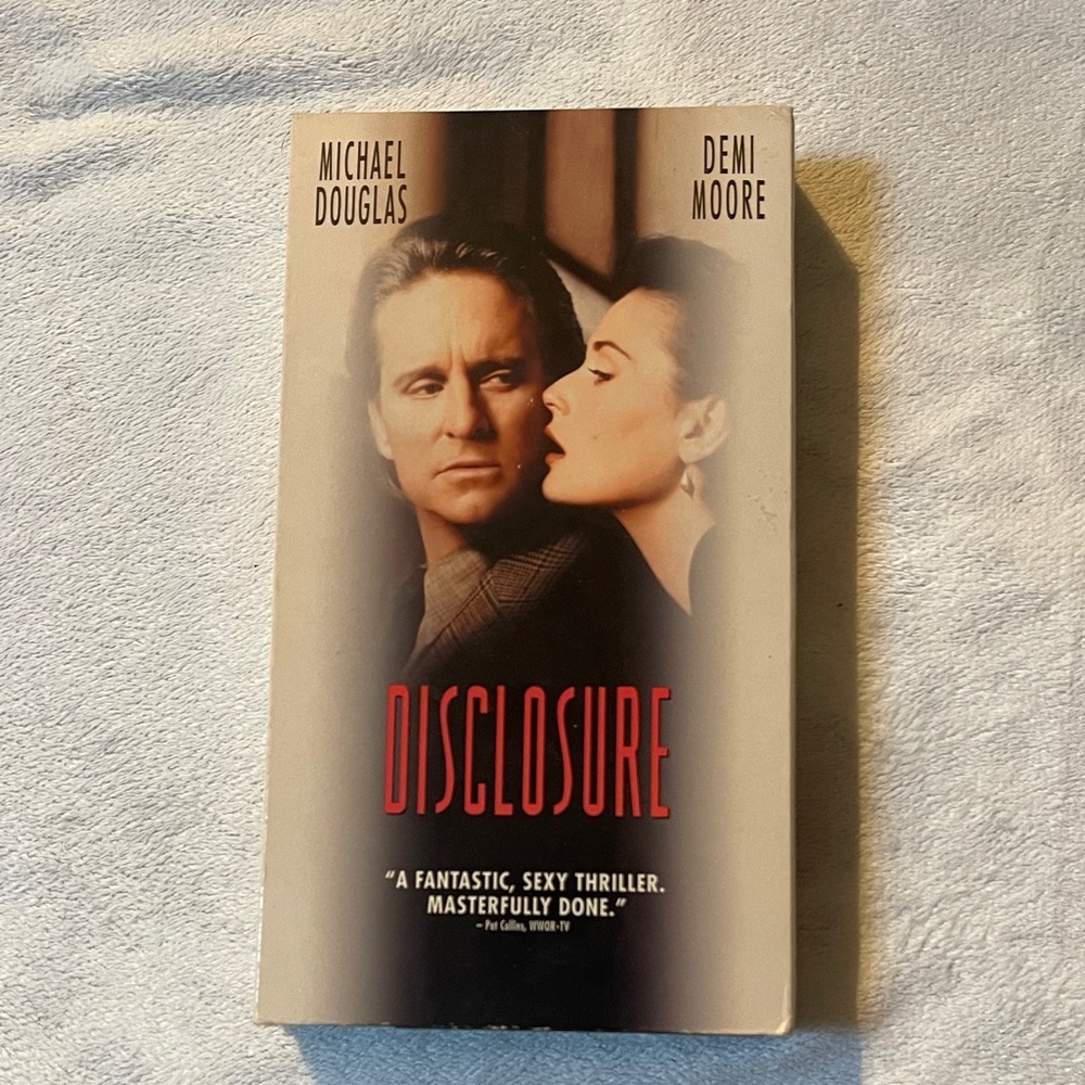 Disclosure Movie Vintage VHS